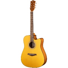 Изображение товара Акустическая гитара Ramis RA-G02C натуральный дредноут с вырезом