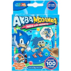 Изображение товара Аквамозаика МУЛЬТИ АРТ 100 бусин Соник, AB-120536