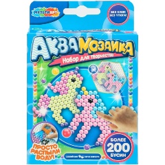 Изображение товара Аквамозаика МУЛЬТИ АРТ 200 бусин мистические единороги, AB-120538