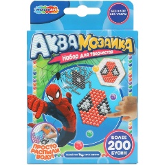 Изображение товара Аквамозаика МУЛЬТИ АРТ 200 бусин спайдер, AQUA-122284