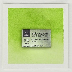 Изображение товара Акварель Малевичъ Veroneze, кювета 2,5 мл, Травяная зеленая