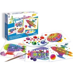 Изображение товара Набор для творчества SENTOSPHERE 678 Акварельная раскраска. В воздухе