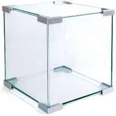 Изображение товара Аквариум Laguna "Crystal" 6002S, 18л, серебро, 25х25х30 см