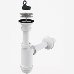 Изображение товара Сифон для умывальника AlcaPlast A411