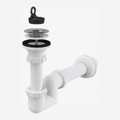 Изображение товара Сифон для умывальника AlcaPlast A412-DN40