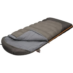 Изображение товара Спальный мешок Alexika SIBERIA Wide Plus одеяло, серый, правая
