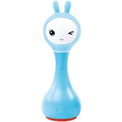 Изображение товара Интерактивная музыкальная игрушка Alilo 60346 Умный зайка R1 Синий трактор