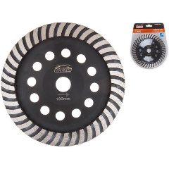 Изображение товара Алмазная чашка GEPARD 180мм Turbo (турбо) (GP0806-180)