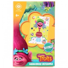 Изображение товара Набор для творчества ФАБРИКА ФАНТАЗИЙ 70051 Алмазная мозаика. Trolls. Купер 10х15 см