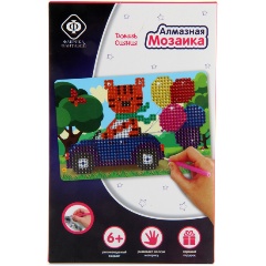 Изображение товара Набор для творчества ФАБРИКА ФАНТАЗИЙ 124138 Алмазная мозаика. Тигрёнок 10х15 см