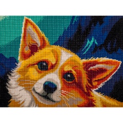 Изображение товара Алмазная мозаика ФРЕЯ ALPD-237 Рыжий проказник 40х30 см