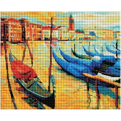 Изображение товара Алмазная мозаика ТРИ СОВЫ Венеция 40x50 см - увлекательное занятие