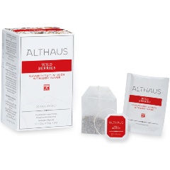 Изображение товара Чай Wild Berries с ароматом клубники и малины, пакетированный, 20 пакетов