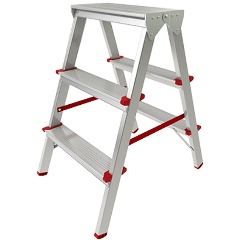 Изображение товара Лестница-стремянка двухсторонняя 3 ступ. PRO STARTUL ST9941-03