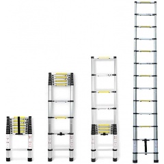 Изображение товара Лестница телескопическая Алюмет 3.8 м
