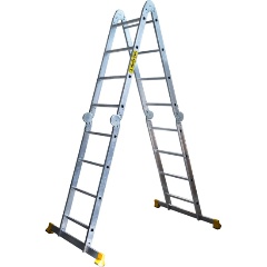 Изображение товара Лестница-трансформер Алюмет 4*4 алюминиевая (TW1 444)