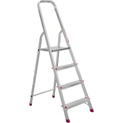 Изображение товара Стремянка Алюмет 4 ступени стальная оцинкованная