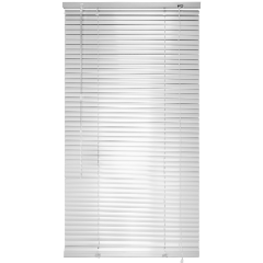 Изображение товара Алюминиевые горизонтальные жалюзи Эскар 100х160, белый