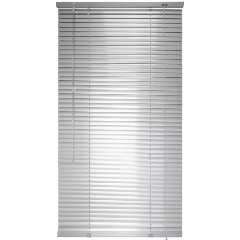 Изображение товара Алюминиевые горизонтальные жалюзи Эскар 50х160, серебро