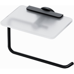 Изображение товара Держатель для туалетной бумаги с полкой AM.PM A85A341522 X-Joy, черный