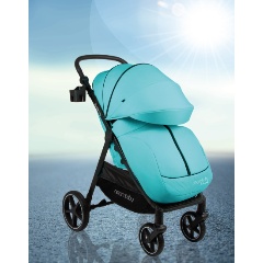 Изображение товара Прогулочная коляска Amarobaby AB23-10STROLLINJOY/18 Strollin'Joy бирюзовый