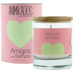 Изображение товара Ароматическая свеча AMBIENTAIR Animikados, Красные ягоды, 40 ч