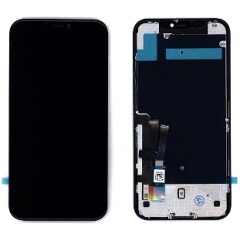 Изображение товара Модуль (матрица + тачскрин) AMPERIN для Apple iPhone 11 (In-Cell) черный
