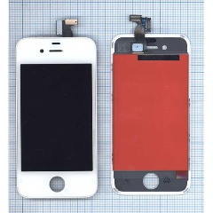 Изображение товара Модуль (матрица + тачскрин) AMPERIN для Apple iPhone 4 AAA белый