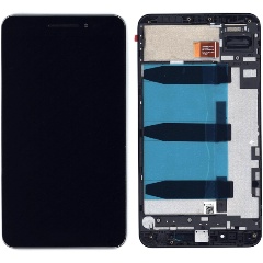 Изображение товара Модуль (матрица + тачскрин) AMPERIN для Asus ZenFone Go ZB690KG черный с рамкой