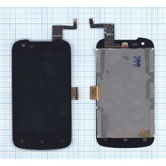 Изображение товара Модуль (матрица + тачскрин) AMPERIN для Lenovo A500 черный