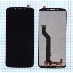 Изображение товара Модуль (матрица + тачскрин) AMPERIN для Motorola E5 Plus черный