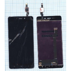 Изображение товара Модуль (матрица + тачскрин) AMPERIN для Xiaomi Redmi 4 черный