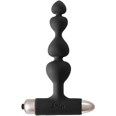 Изображение товара Анальная виброелочка LOLA TOYS Черная New Edition Excellence - 15 см.
