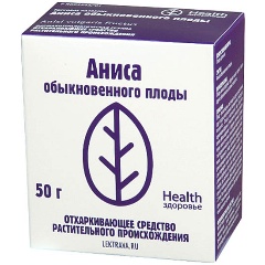 Изображение товара Фитосбор ЗДОРОВЬЕ Анис плоды 50г