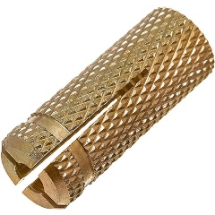 Изображение товара Анкер забивной СТРОЙМЕТИЗ М8 латунный (уп.4шт) европодвес, 2490021