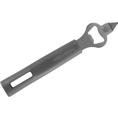 Изображение товара Открывалка для бутылок ANNA LAFARG Multi 20 см, металл/пластик, графитовый (ANLAF-KT242008B-9)