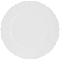 Изображение товара Тарелка обеденная ANNA LAFARG Lotus white 26.5 см, фарфор, белый (AL-1210L-E11)