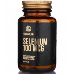 Изображение товара БАД GRASSBERG Selenium 100 mcg Антиоксидант №60