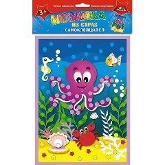 Изображение товара Мозаика АППЛИКА Набор д/тв. ВЕСЕЛЫЙ ОСЬМИНОГ стразы