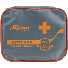 Изображение товара Аптечка первой помощи офисная ВИТАЛФАРМ, до 30 человек, текстильная сумка, 00-00003777