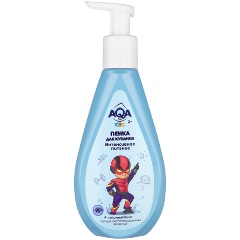 Изображение товара Пенка для купания мальчиков AQA BABY KIDS Интенсивное питание, 250 мл.