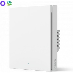 Изображение товара Умный выключатель AQARA H1 EU(без нейтрали, 1 клавиша)