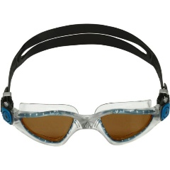 Изображение товара Очки для плавания AQUA SPHERE Kayenne (коричневые поляризованные линзы), silver/blue