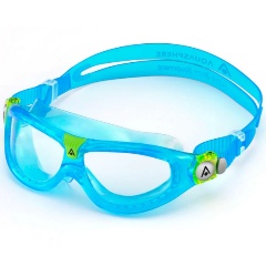Изображение товара Очки для плавания детские AQUA SPHERE Seal Kid 2, оправа бирюзовый/лайм