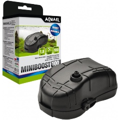 Изображение товара Компрессор AQUAEL MINIBOOST 100 для аквариума до 100 л (100 л/ч, 1.8 Вт, 1 канал, регулируемый)