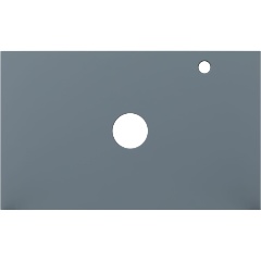 Изображение товара Столешница AQUANET Арт 75 цв.мисти грин (313280) (00313280Аква)