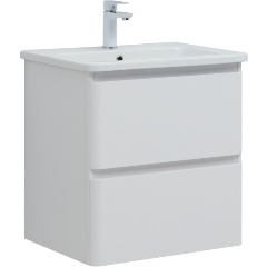 Изображение товара Тумба под раковину AQUANET Эмбер 60 белая матовая