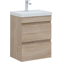Изображение товара Тумба под раковину AQUANET Нота new 50 см светлый дуб