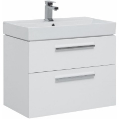Изображение товара Тумба под раковину AQUANET Nova 60 2 ящ белый глянец