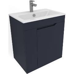 Изображение товара Тумба под раковину AQUANET Практика 60 цв.маренго (330454)